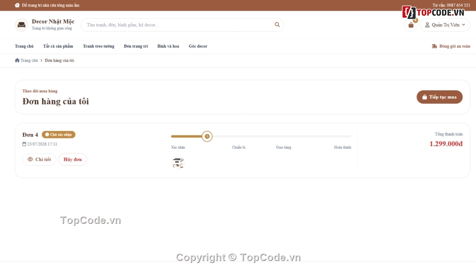 Web trang trí,bán đồ trang trí,trang trí